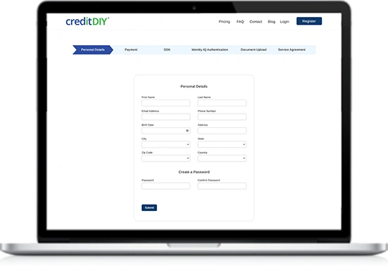 Provide Personal Details